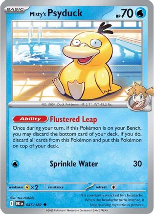 Misty's Psyduck (045/182) [Scarlet & Violet: Destined Rivals]-1