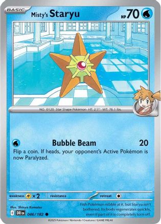 Misty's Staryu (046/180) [Scarlet & Violet: Destined Rivals]-1