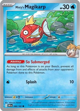 Misty's Magikarp (048/182) [Scarlet & Violet: Destined Rivals]-1