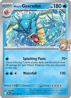 Misty's Gyarados (049/182) [Scarlet & Violet: Destined Rivals]-1