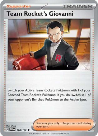Team Rocket's Giovanni (174/182) [Scarlet & Violet: Destined Rivals]-1