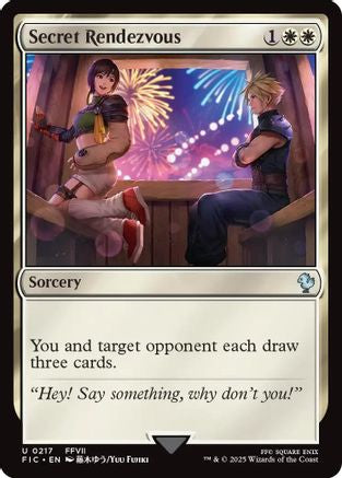 Secret Rendezvous (0217) [FINAL FANTASY Commander]-1
