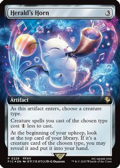 Herald's Horn (Extended Art) [FINAL FANTASY Promos]-1