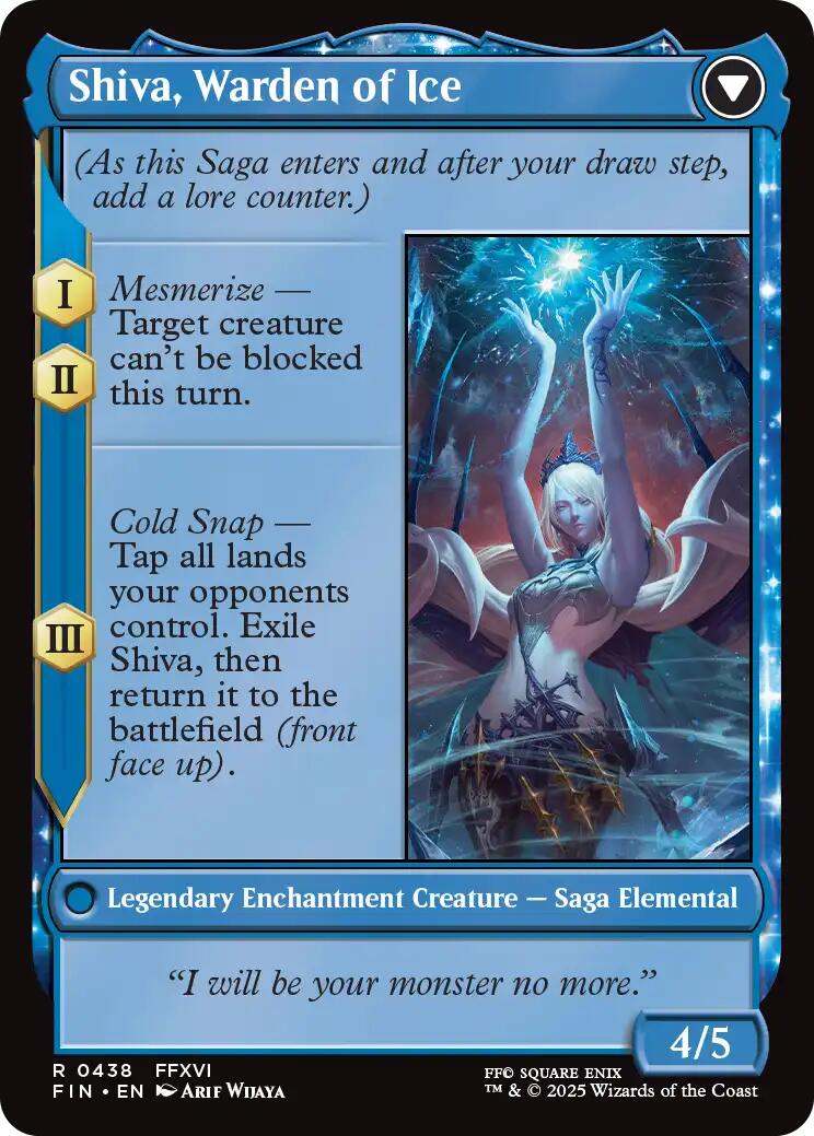 Jill, Shiva's Dominant // Shiva, Warden of Ice (Extended Art) [FINAL FANTASY]-2