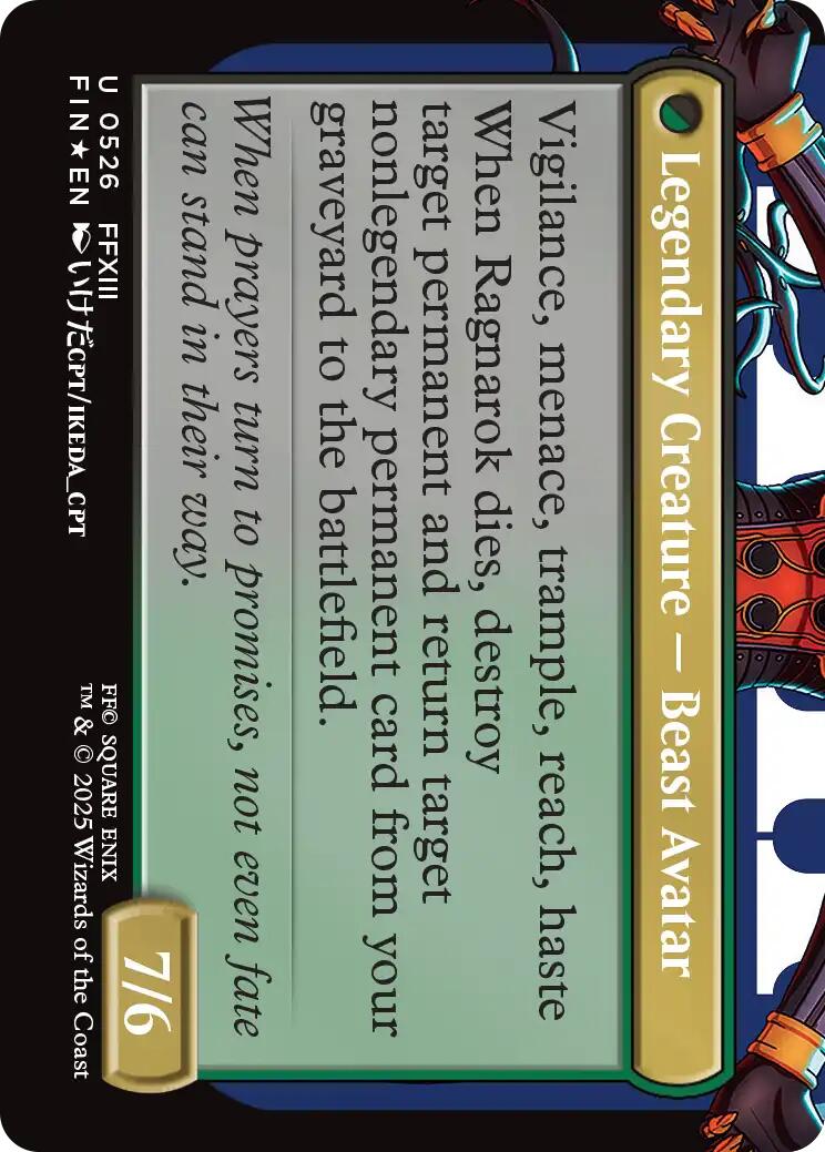 Fang, Fearless l'Cie (Borderless) (Surge Foil) [FINAL FANTASY]-2