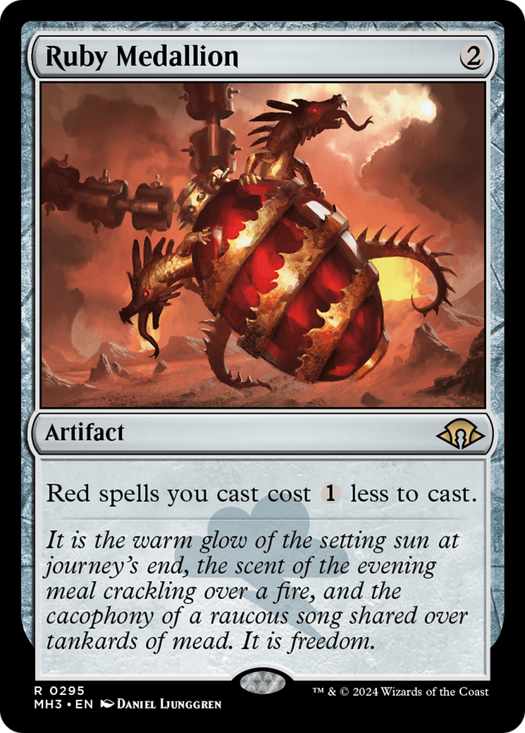 Ruby Medallion [Modern Horizons 3]-1