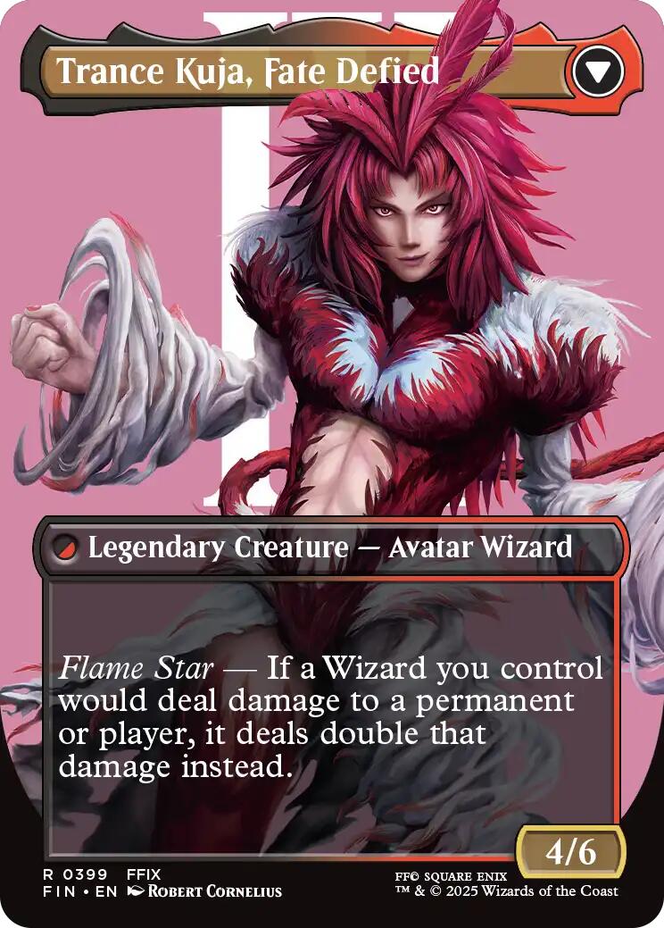 Kuja, Genome Sorcerer // Trance Kuja, Fate Defied (Borderless) [FINAL FANTASY]-2