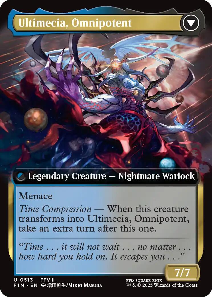 Ultimecia, Time Sorceress // Ultimecia, Omnipotent (Extended Art) [FINAL FANTASY]-2