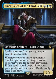 Emet-Selch of the Third Seat (Extended Art) [FINAL FANTASY Commander]-1