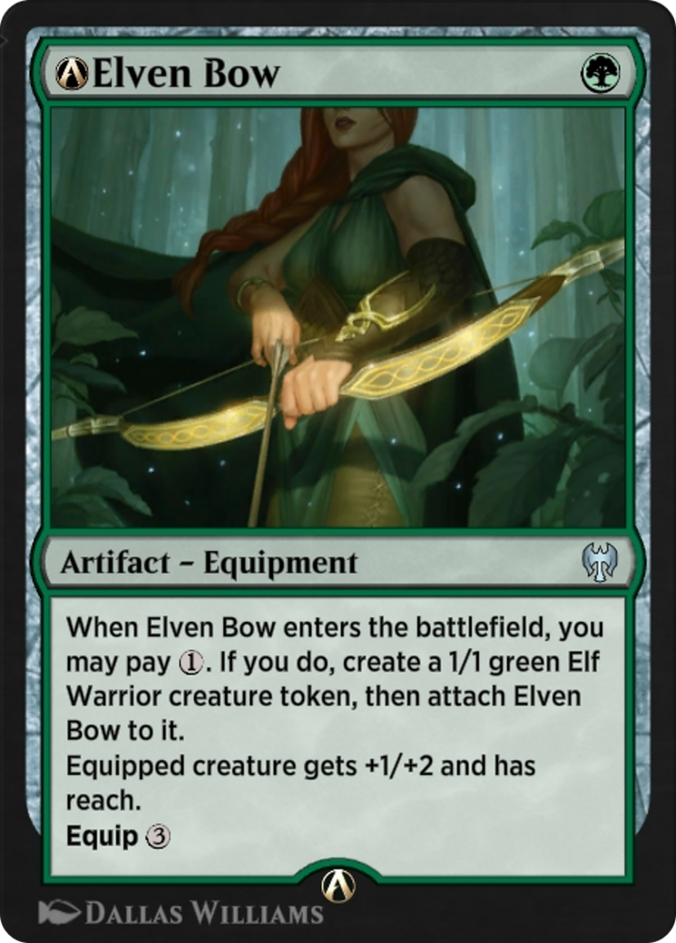 A-Elven Bow (KHM-A-166) - Kaldheim-1