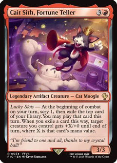 Cait Sith, Fortune Teller [FINAL FANTASY Commander]-1