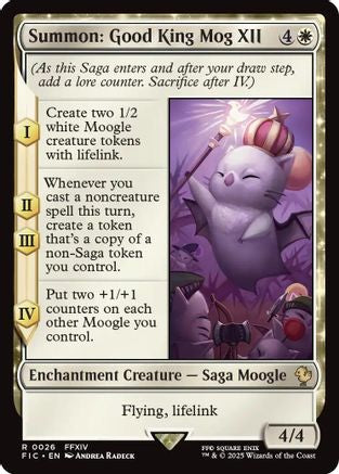 Summon: Good King Mog XII [FINAL FANTASY Commander]-1