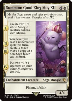 Summon: Good King Mog XII [FINAL FANTASY Commander]-1