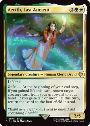Aerith, Last Ancient [FINAL FANTASY Commander]-1