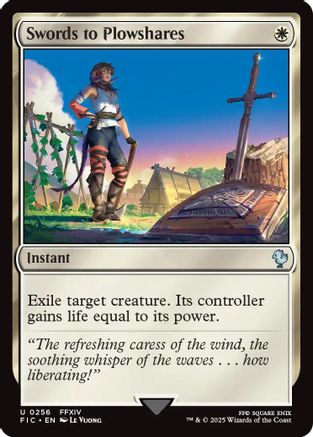 Swords to Plowshares [FINAL FANTASY Commander]-1