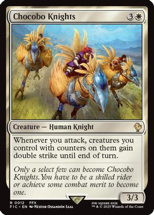 Chocobo Knights [FINAL FANTASY Commander]-1