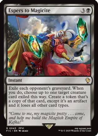 Espers to Magicite [FINAL FANTASY Commander]