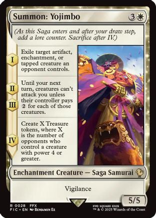 Summon: Yojimbo [FINAL FANTASY Commander]-1