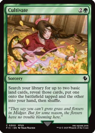 Cultivate [FINAL FANTASY Commander]-1