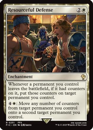 Resourceful Defense [FINAL FANTASY Commander]-1