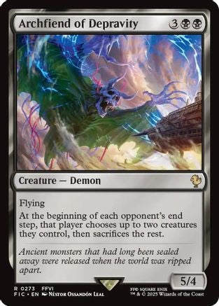 Archfiend of Depravity [FINAL FANTASY Commander]-1