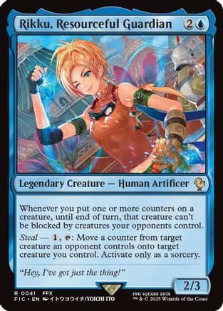 Rikku, Resourceful Guardian [FINAL FANTASY Commander]-1