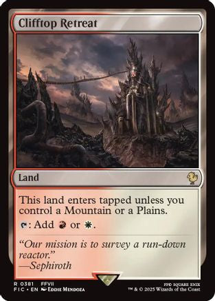 Clifftop Retreat [FINAL FANTASY Commander]-1