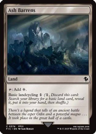 Ash Barrens [FINAL FANTASY Commander]-1
