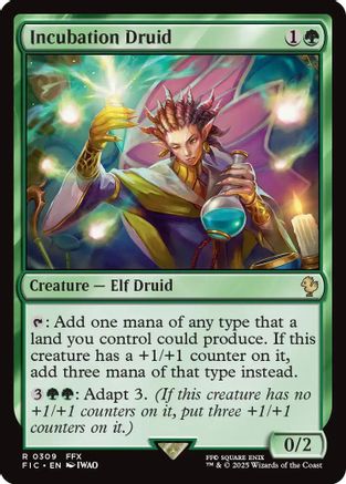 Incubation Druid [FINAL FANTASY Commander]-1