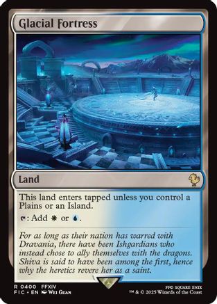 Glacial Fortress [FINAL FANTASY Commander]-1