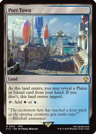 Port Town [FINAL FANTASY Commander]-1