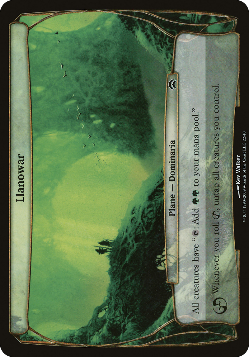 Llanowar (Planes) [Planechase Planes]-1