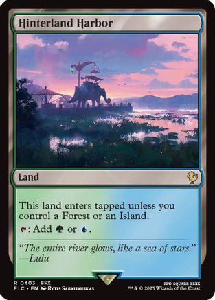Hinterland Harbor [FINAL FANTASY Commander]-1