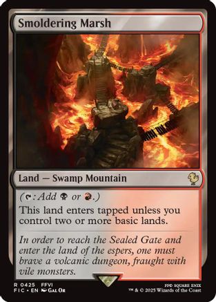 Smoldering Marsh [FINAL FANTASY Commander]-1