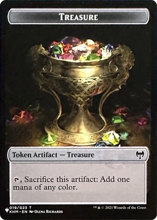 Treasure // Egg Double-Sided Token [Secret Lair Drop Series]-1