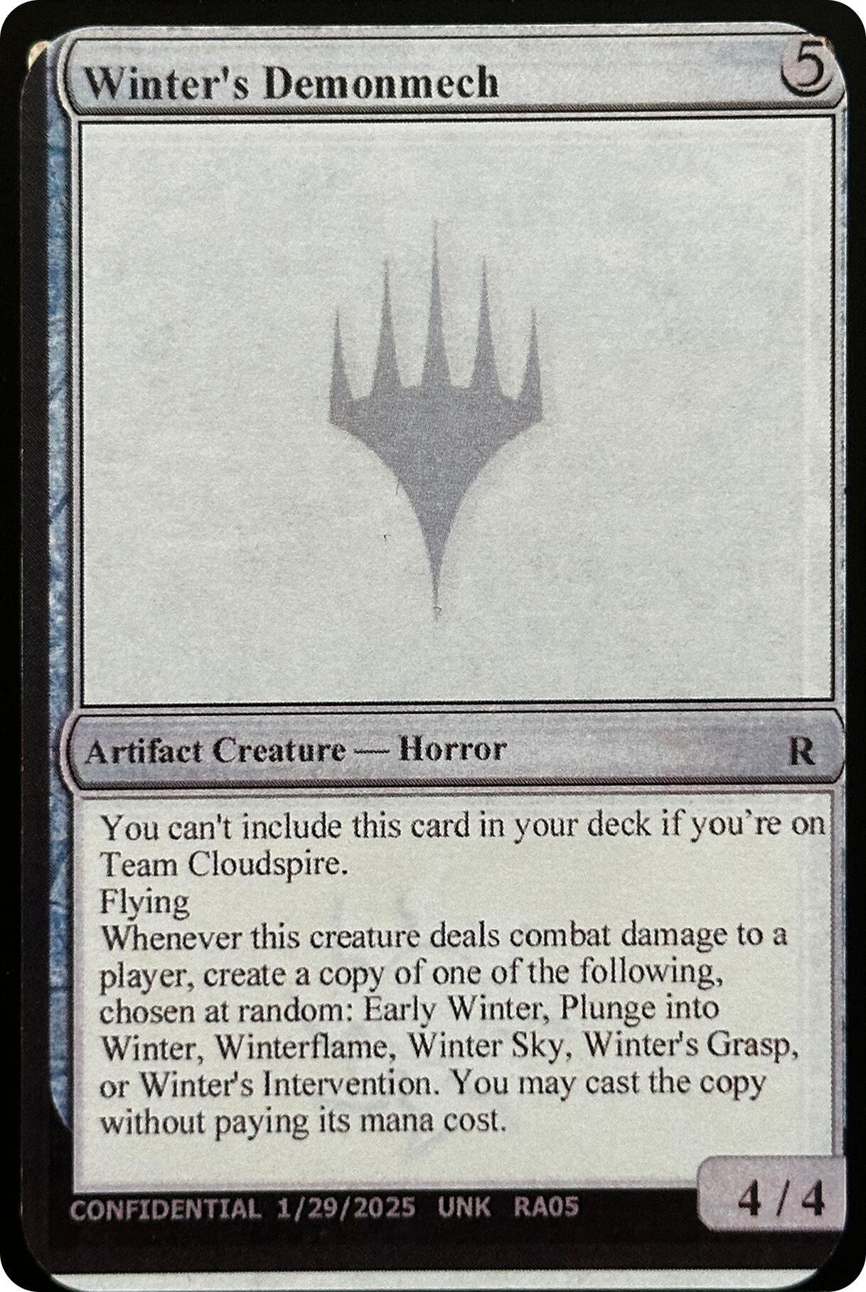 Winter's Demonmech [Unknown Event]-1