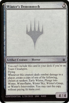 Winter's Demonmech [Unknown Event]-1