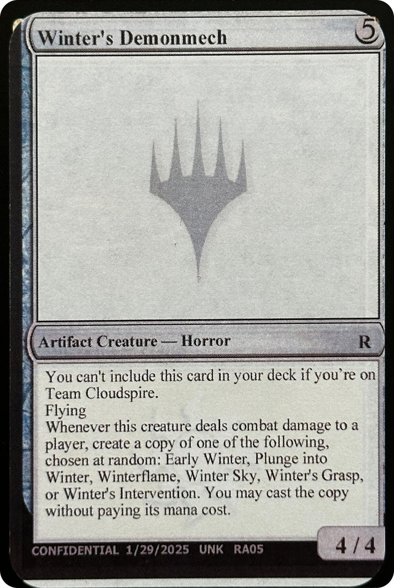 Winter's Demonmech [Unknown Event]-1