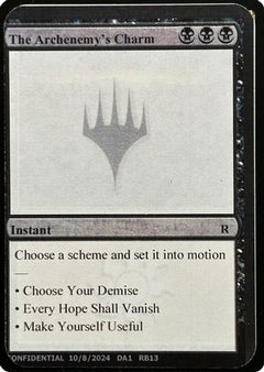 The Archenemy's Charm [Unknown Event]-1