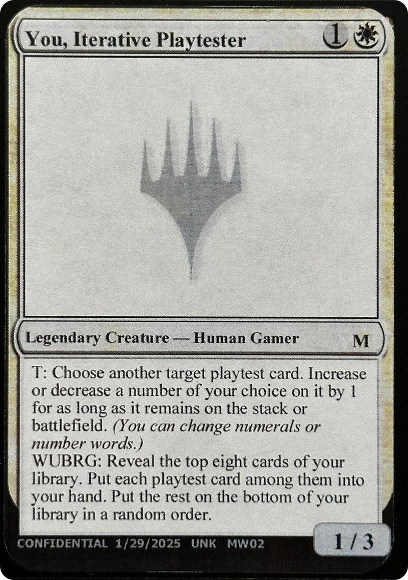 You, Iterative Playtester [Unknown Event]-1