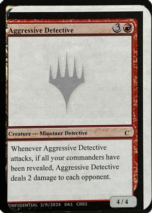 Aggressive Detective [Unknown Event]-1