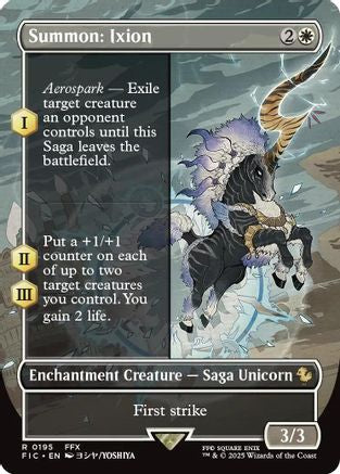 Summon: Ixion (Borderless) [FINAL FANTASY Commander]-1