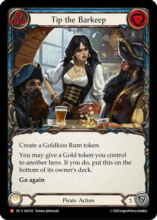 Tip the Barkeep [SEA132] (High Seas)  Rainbow Foil-1