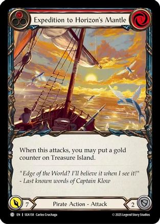 Expedition to Horizon's Mantle [SEA158] (High Seas)  Rainbow Foil-1