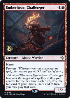 Emberheart Challenger [Bloomburrow Prerelease Promos]-1