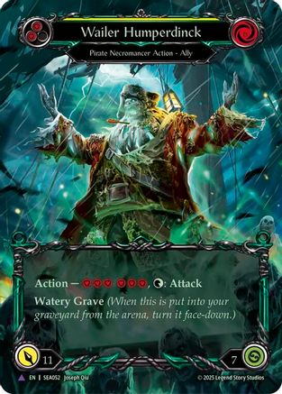 Wailer Humperdinck (Marvel) [SEA052] (High Seas)  Cold Foil