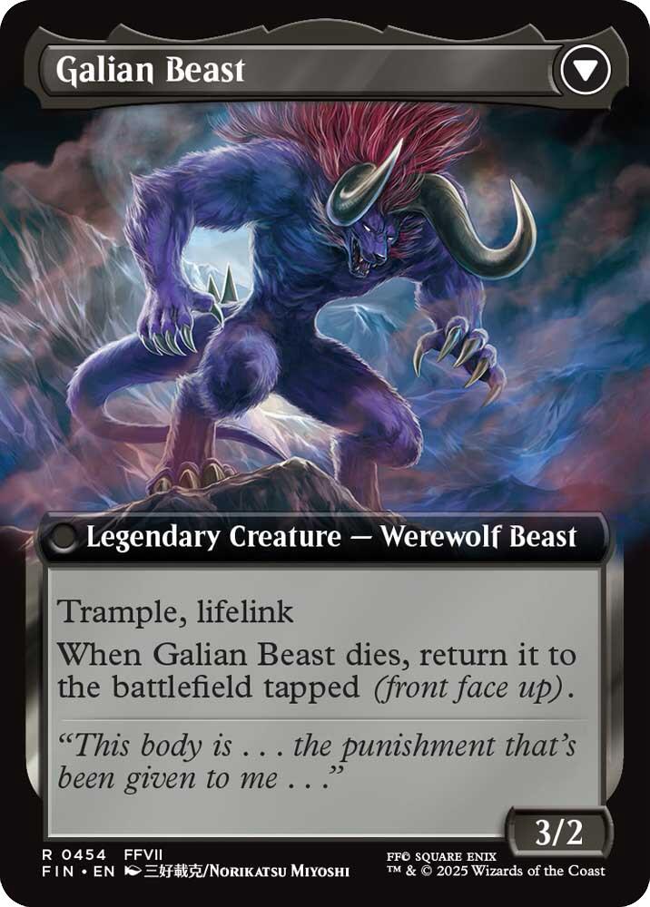Vincent Valentine // Galian Beast (Extended Art) [FINAL FANTASY]-2