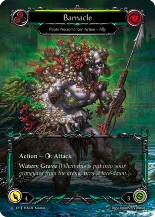 Barnacle (Marvel) [SEA074] (High Seas)  Cold Foil-1