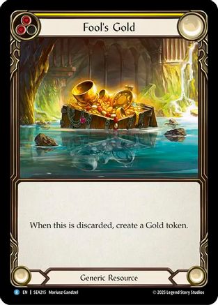 Fool's Gold [SEA215] (High Seas)  Rainbow Foil-1