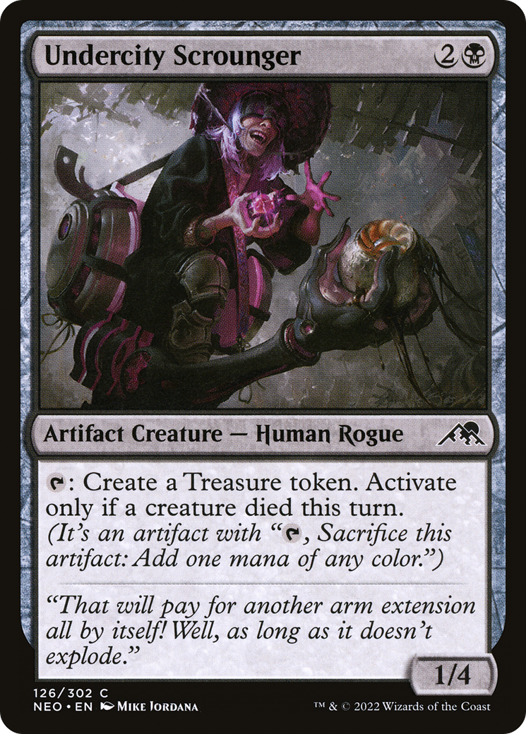 Undercity Scrounger (NEO-126) - Kamigawa: Neon Dynasty-1